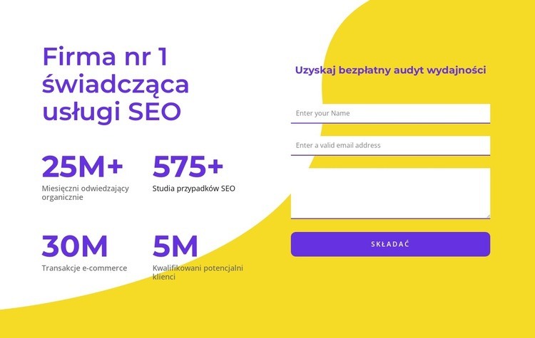 Jesteśmy firmą świadczącą usługi SEO Szablony do tworzenia witryn internetowych