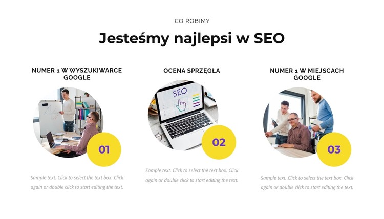 Jesteśmy najlepsi w seo Szablon CSS