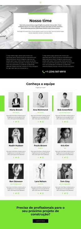 Equipe Leva Ao Sucesso - HTML Template Builder