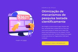 SEO Testado Cientificamente Site De Página Única