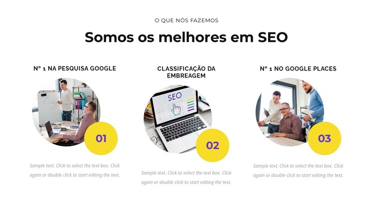 Somos os melhores em SEO Template CSS