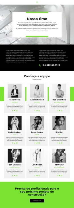 Equipe Leva Ao Sucesso - Página De Destino Multifuncional