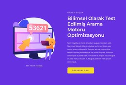 Bilimsel Olarak Test Edilmiş SEO Için Web Sayfası