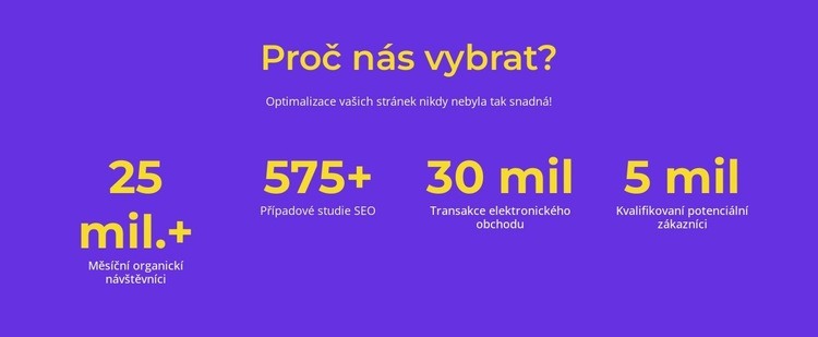 Vytváříme inovativní a smysluplné produkty Šablona webové stránky