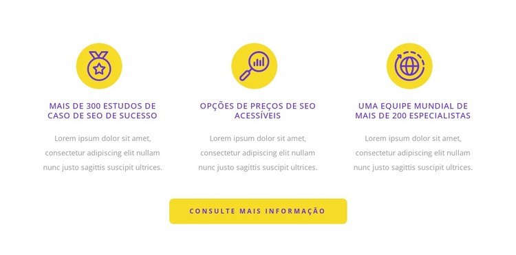 Motor de Otimização de Busca Design do site