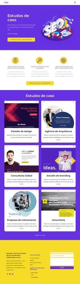 Página De Portfólio