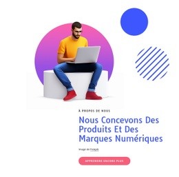 Créateur De Site Web Pour Nous Concevons Des Produits Numériques Étonnants