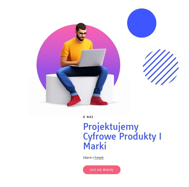 Projektujemy niesamowite produkty cyfrowe Szablon HTML