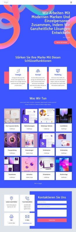 Wir Schaffen Marken Als Lebendige Atemerlebnisse - Ultimatives Website-Design