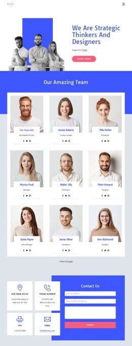 Multi-disciplined design practice - Html Code Example by Nicepage
