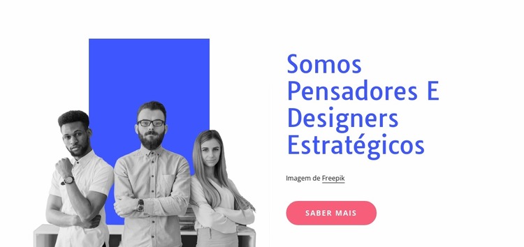 Equipe multidisciplinar de designers e desenvolvedores Template Joomla