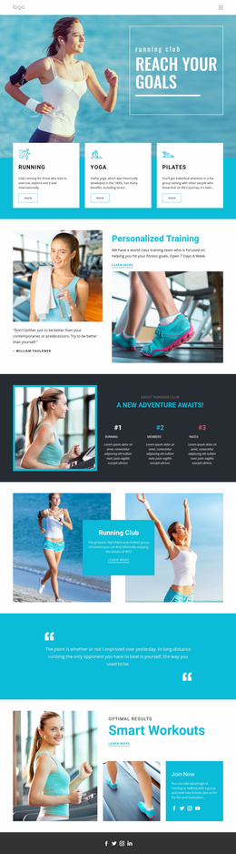 440 Sports Website Templates