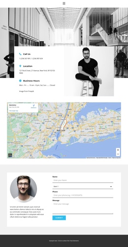 Gallery with architecture design - One Page Template by Nicepage