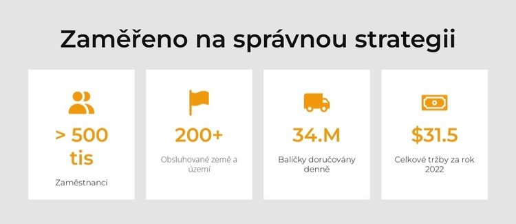 Doprava a logistika Šablona HTML