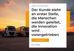 Weltmarktführer In Der Logistik Auto-Website-Vorlagen