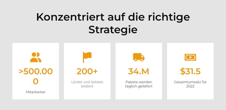 Transport und Logistik HTML-Vorlage