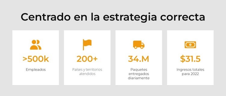 Transporte y logística Plantillas de creación de sitios web