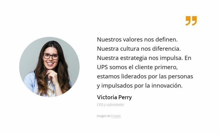 Los valores que impulsan nuestra cultura. Diseño de páginas web