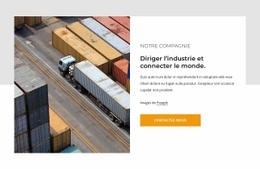 Prestations De Transport Et De Logistique - Créateur De Site Web
