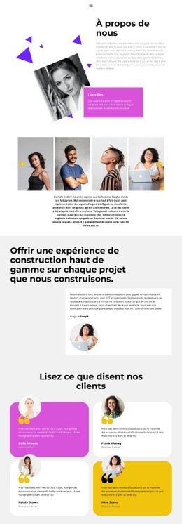 De La Conception Au Développement - Online HTML Page Builder