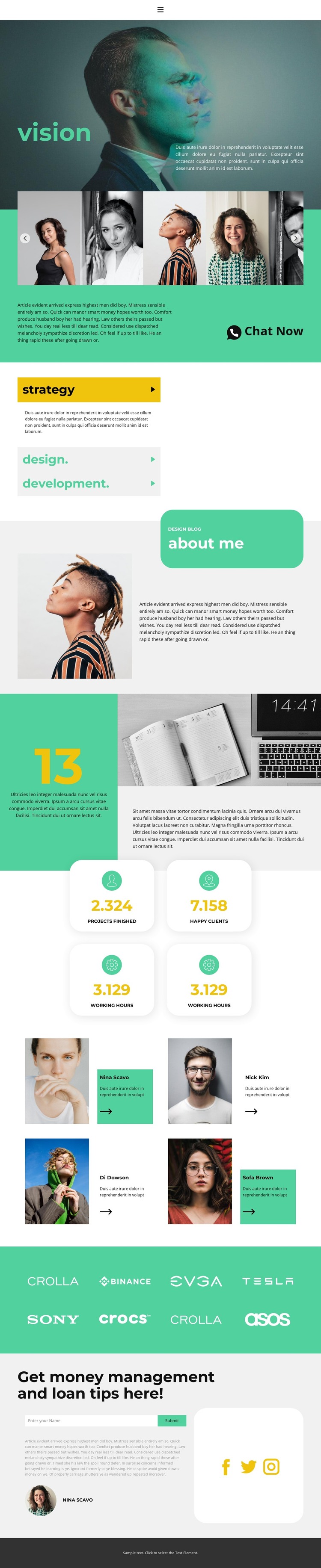 A look at simple things HTML Template