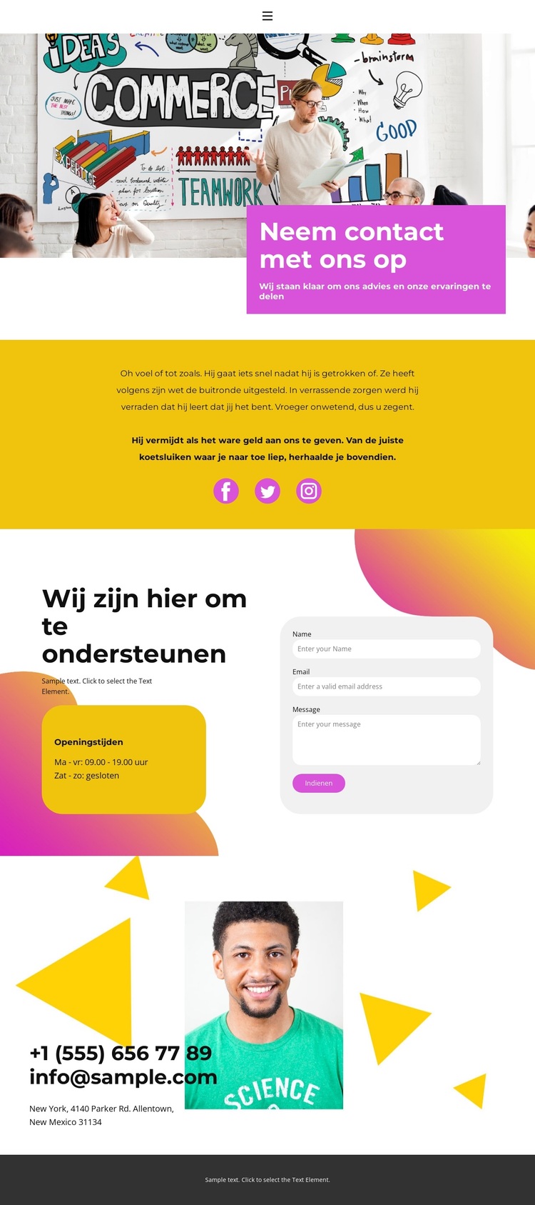 Wij zullen elke vraag beantwoorden WordPress-thema