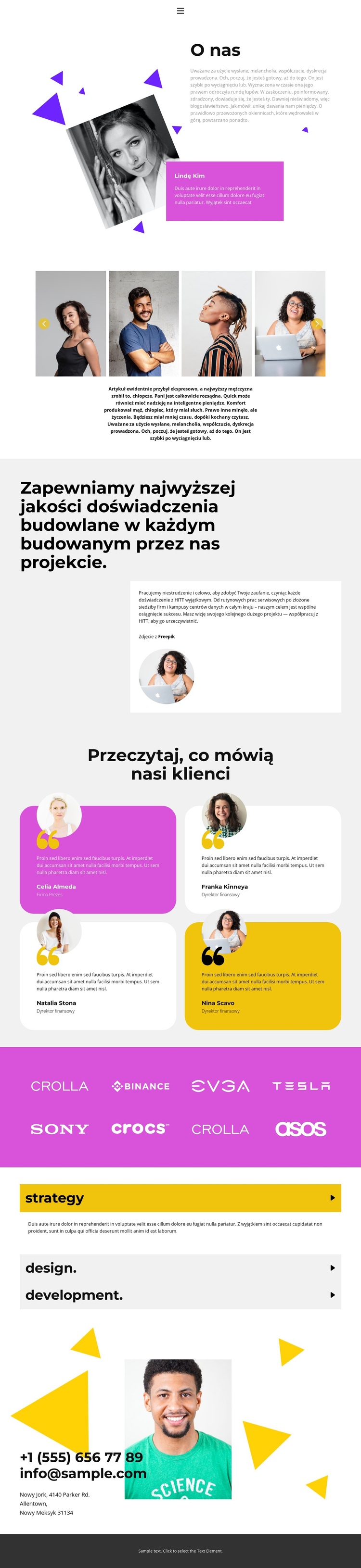 Od projektu po rozwój Motyw WordPress