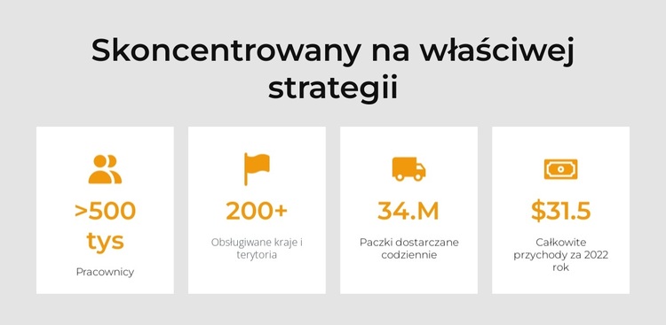 Transport i logistyka Motyw WordPress