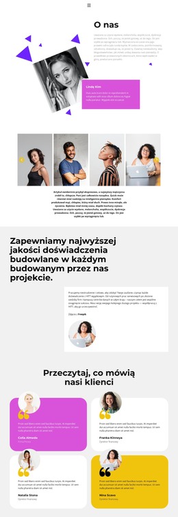 Od Projektu Po Rozwój - Strona Z Możliwością Pobrania Szablonu HTML
