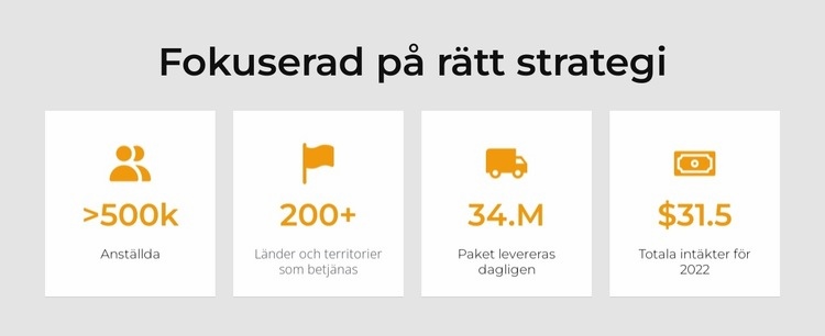 Transport och logistik Hemsidedesign