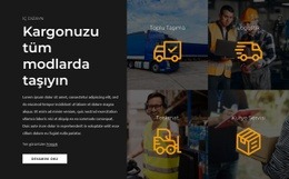 Kargonuzu Tüm Modlarda Taşıyın - Premium Şablon