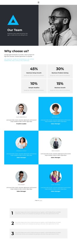 The team is focused on winning - CSS Template by Nicepage