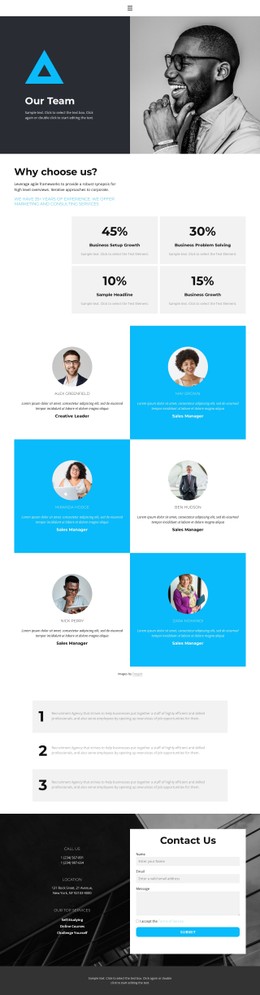 Successful business start - CSS Template by Nicepage