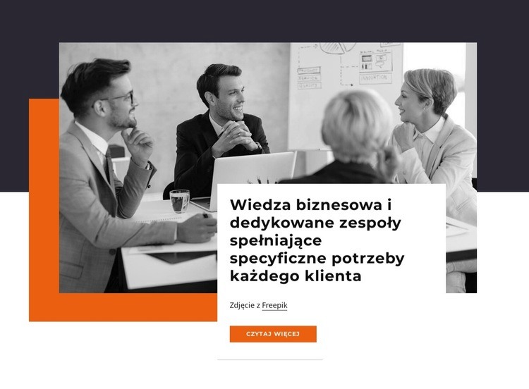 Prowadzimy uczciwie, stawiając czoła trudnym problemom Makieta strony internetowej