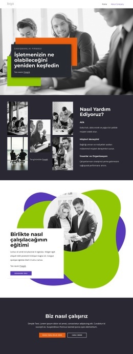 Deneyim Ve Dijital Dönüşüm - Web Sitesi Tasarımı Ilhamı