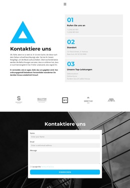 Kontakte Zur Zentrale – WordPress-Vorlage