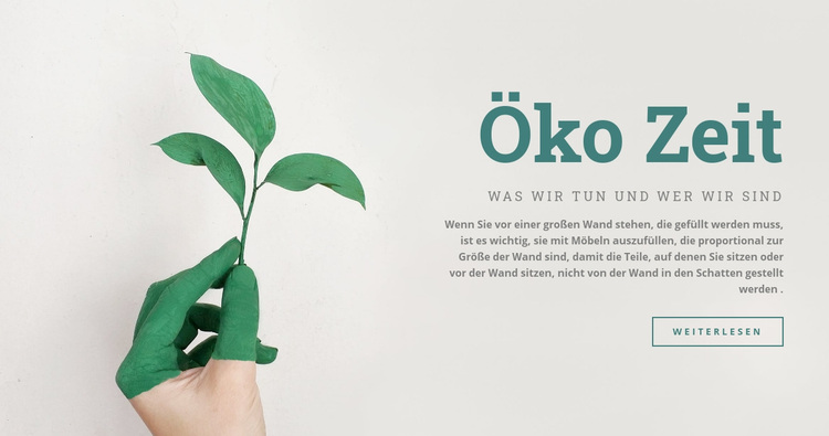 Öko-Zeit WordPress-Theme