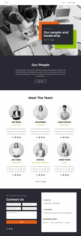 Team Page