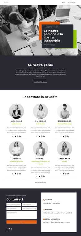 Misuriamo Questo Successo Non Solo Attraverso I Nostri Risultati Finali - Mockup Di Sito Web Multiuso