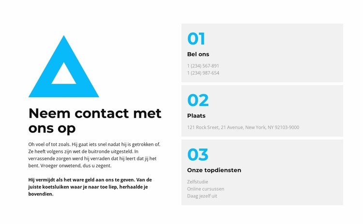 Welke communicatiemethode dan ook Html Website Builder