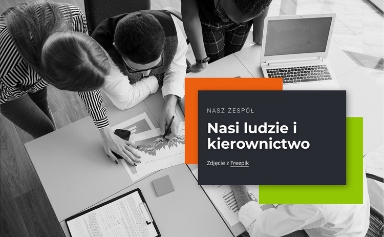 Poznaj naszych liderów i inny zespół Szablony do tworzenia witryn internetowych