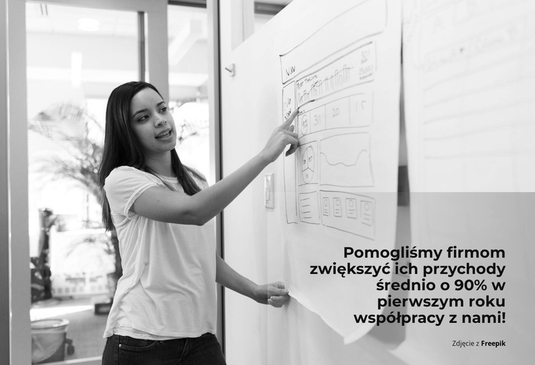 Organizacja prezentacji Szablon witryny sieci Web