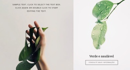 Design De Site Pronto Para Uso Para Benefícios Para O Seu Corpo