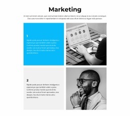 Novo Departamento De Marketing - Landing Page Criativa Multiuso