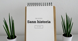 Sann Historia Om Oss Gratis CSS-Mall