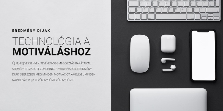 Nagyszerű alkalmazások tervezése WordPress Téma