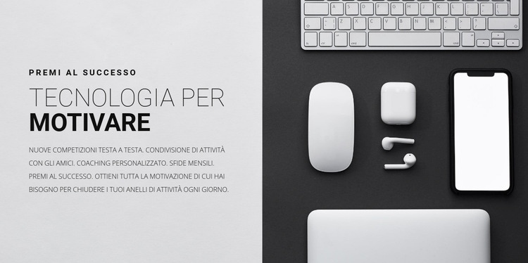 Creazione di grandi app Modelli di Website Builder