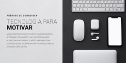 Um Design De Site Exclusivo Para Designando Ótimos Aplicativos