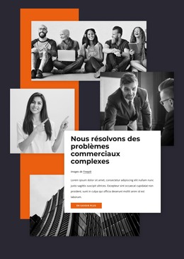 Cabinet De Conseil En Informatique Modèle HTML