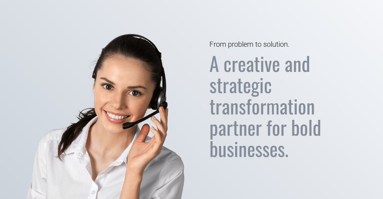 Transform corporate finance Homepage Design
